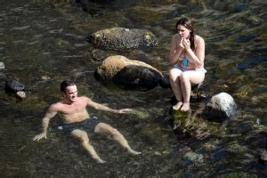 Kelly Brook Blue White Bikini Ischia Italy Th July Phun Org Forum