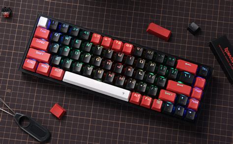 Redragon K Pro Mode Wireless Rgb Gaming Keyboard Keys Hot Swappable Mechanical Keyboard