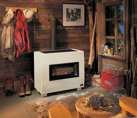empire gas freestanding floor heater propane visual flame cabinet