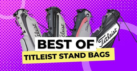 Titleist Golf Stand Bags of 2023: Best Picks and Insights | Howards ...