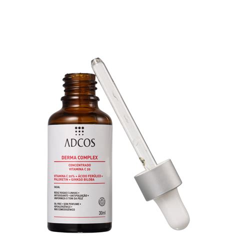 Adcos Derma Complex Concentrado Vitamina C Anti Idade Em Promo O