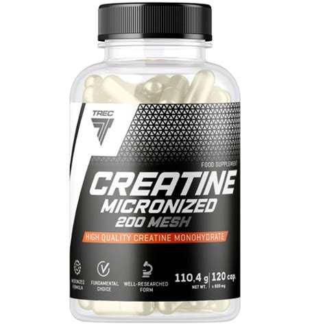 TREC CREATINE MICRONIZED 120CAPS - Outfit shopnutrition
