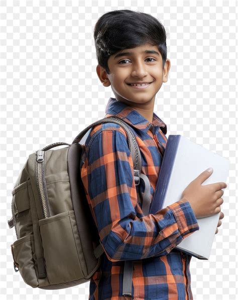 Png Smiling Student Holding Books Premium Png Rawpixel