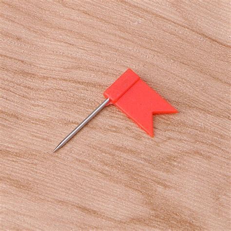 Pcs Marker Shape Map Pins Cork Notice Board Push Pin Assorted Office