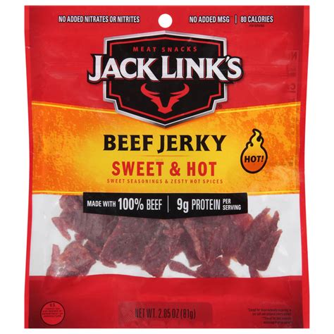 Save On Jack Link S Meat Snacks Beef Jerky Sweet Hot Order Online Delivery Food Lion