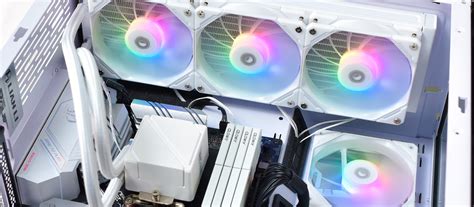 FAN CASE ID-COOLING TF-12025-ARGB SNOW REVERSE - Products | dvs_computer
