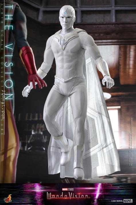 Hot Toys TMS054 WandaVision White Vision 1 6 Scale Collectible Figure Hobby Store