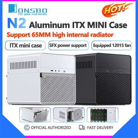 Jonsbo N2 Aluminum Mini ITX Small Case NAS Chassis Home Office ...