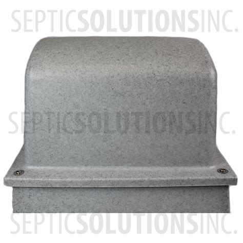 Speckled Grey Pump Protector™ Air Pump Housing And Platform Vented Cover For Septic Air Pumps