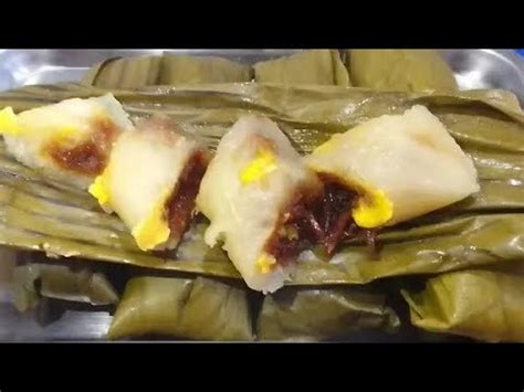 How To Make Suman Budbud Kamoteng Kahoy With Latik Cassava Sweet Cook