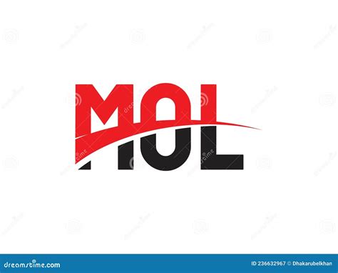 MOL Letter Initial Logo Design Stock Vector - Illustration of success ...