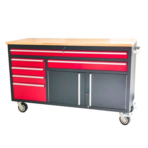 60 Rolling Tool Cabinet Garage Workshop Storage Trolley Tool Cart For