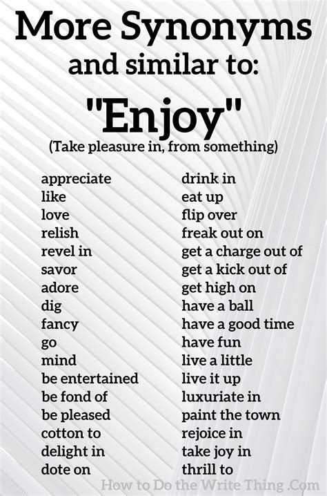 Choosing Synonym