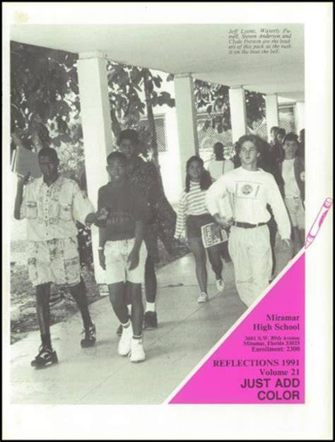 Explore 1991 Miramar High School Yearbook, Miramar FL - Classmates