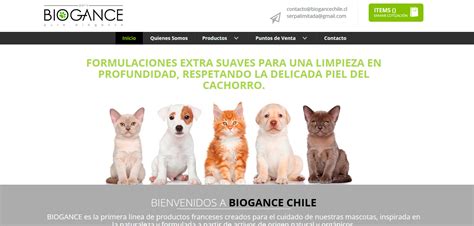 Biogance Chile - Diseño Web Chile - MasterBip.cl