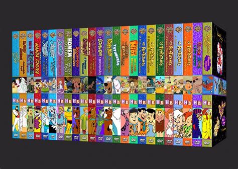 Linda Coleção Hanna Barbera Com 36 Box Total 131 Dvds Raro R 699 90