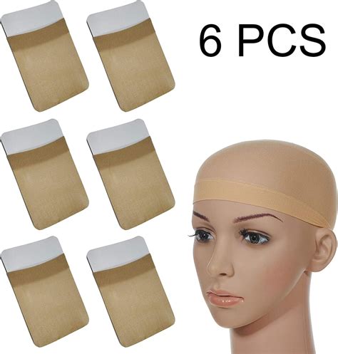 6 Women S And Men S Wig Caps Nude Walmart