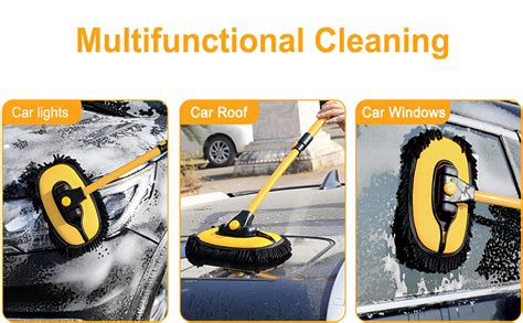 Amazon Sumoni Car Wash Brush Mop Kit Car Cleaning Supplies Car