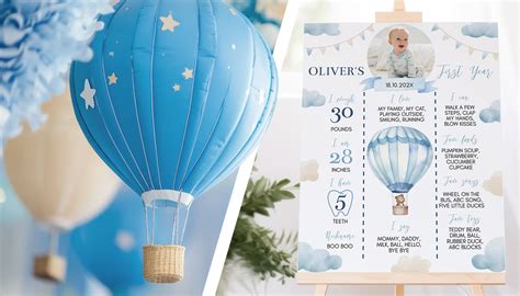 Planning A Magical Hot Air Balloon Birthday Party Goober Studio Prints