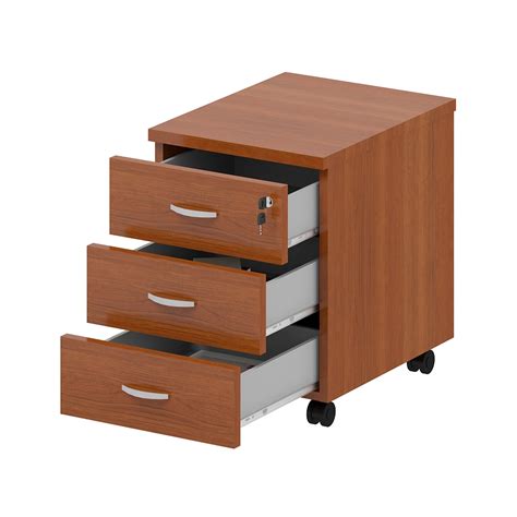 Стол рабочий+тумба мобильная Система-м Миланский орех светлый 120x74 ...