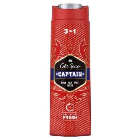 Old Spice Captain Shower Gel Shampoo For Men 400 Ml Dunnes Stores