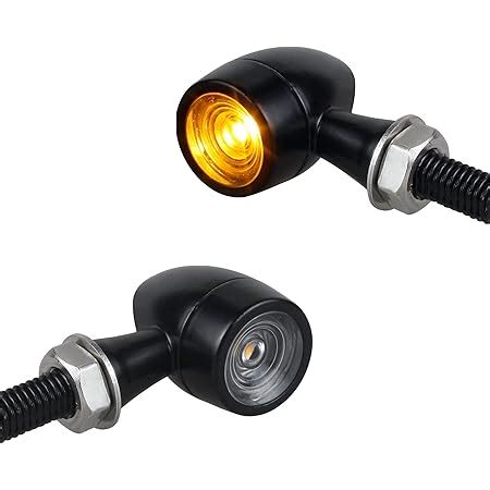 QUASCO Luces LED Intermitentes Universales Para Motocicleta Mini