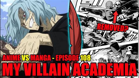 Huge Changes Mha S Anime Vs Manga My Hero Academia My Villain