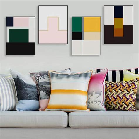 Aliexpress.com : Buy Abstract Color Geometric Shape Canvas Big Poster Prints Wall Art Picture ...