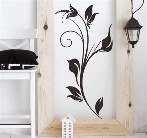 Adesivo Decorativo Floreale Tenstickers