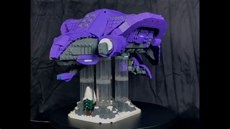 Lego Halo Covenant Phantom V Moc Showcase Youtube