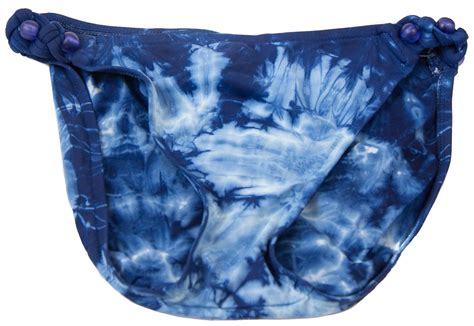 Lucky Lucky Brand Womens Blue And White Hipster Bikini Swim Bottom Walmart Walmart