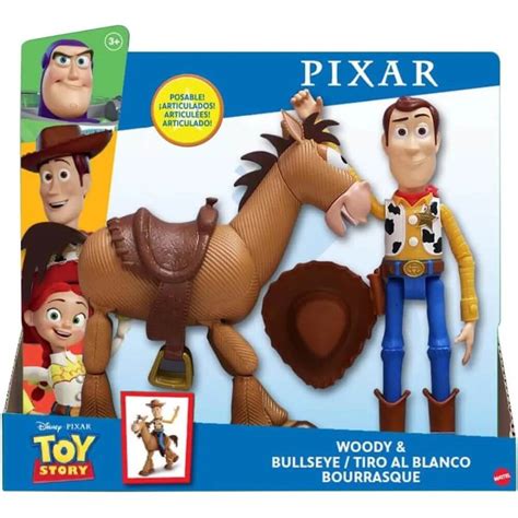 Bala No Alvo Toy Story - Pack 2 Bonecos - Disney Pixar Toy Story - Woody e Bala no Alvo - Mattel ...