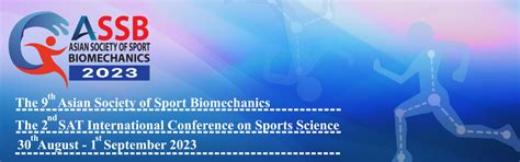 ASSB | Qualisys | Asian Society of Sport Biomechanics (ASSB) was...