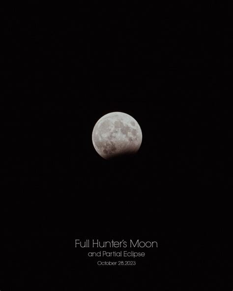 Hunters Moon Eclipse Photos October Skyearth