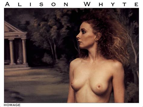 Naked Alison Whyte Added By Gwen Ariano