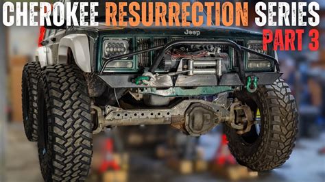 Cherokee Xj One Ton Swap Installing The Superduty Dana 60 Youtube