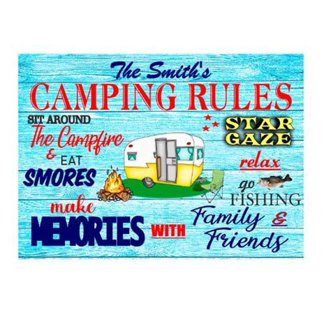 Camping House Rules At Catherine Trowbridge Blog