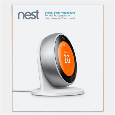 GOOGLE NEST Stand For 3rd Generation Learning Thermostat SMARTHOME