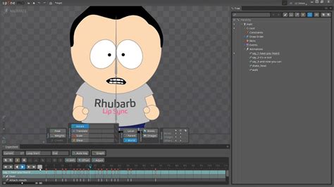 Automatic Lip Sync In Spine With Rhubarb Lip Sync Youtube