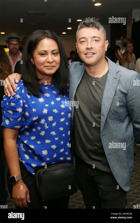 Los Angeles Usa 12th Oct 2019 Parminder Nagra George Valencia