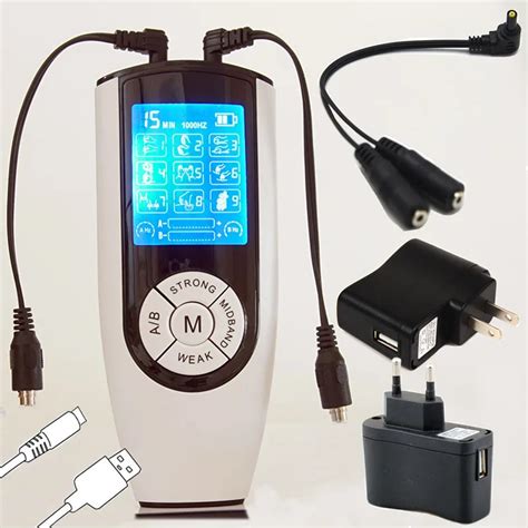 Strongest Bdsm Electric Shock Therapy Tens Massager Stimulator,electro ...