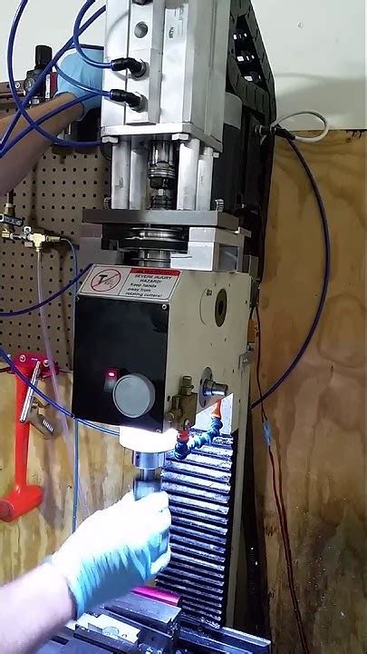 G0704 Pneumatic Power Drawbar Testing Tts Tooling Youtube