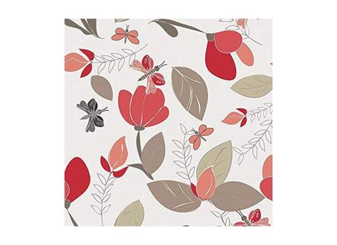 Papel De Parede Para Quartos E Sala floral Tons De Marrom Bege Nude E o Melhor Preço é no Zoom