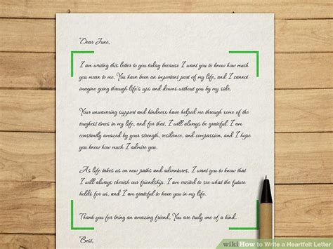 How To Write A Heartfelt Letter 12 Steps With Pictures