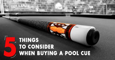 Things To Consider When Buying A Pool Cue Pool Cues And Billiards