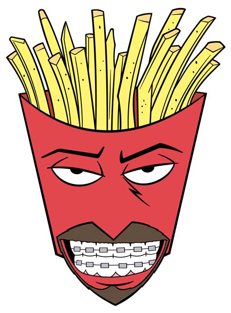 aqua teen hunger force frylock smile  artbyterrancejones