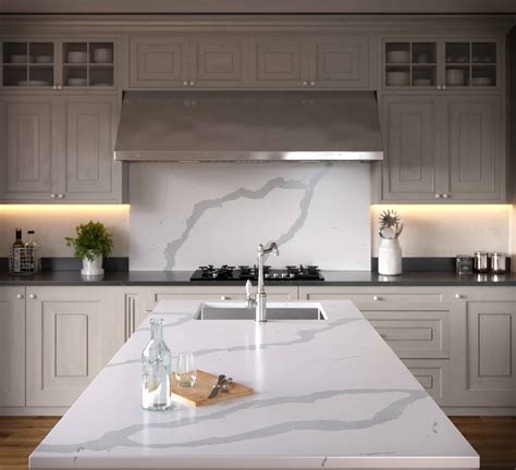 Silestone Bianco Calacatta Quartz Best Quartz Countertops Mkd