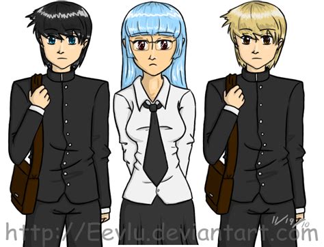 Dating Sim Characters by Fireaux on deviantART