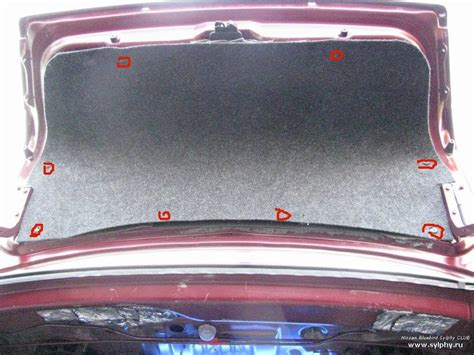 Как снять обшивку багажника ниссан альмера классик - 96 фото
