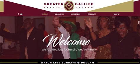 GREATER GALILEE BAPTIST CHURCH